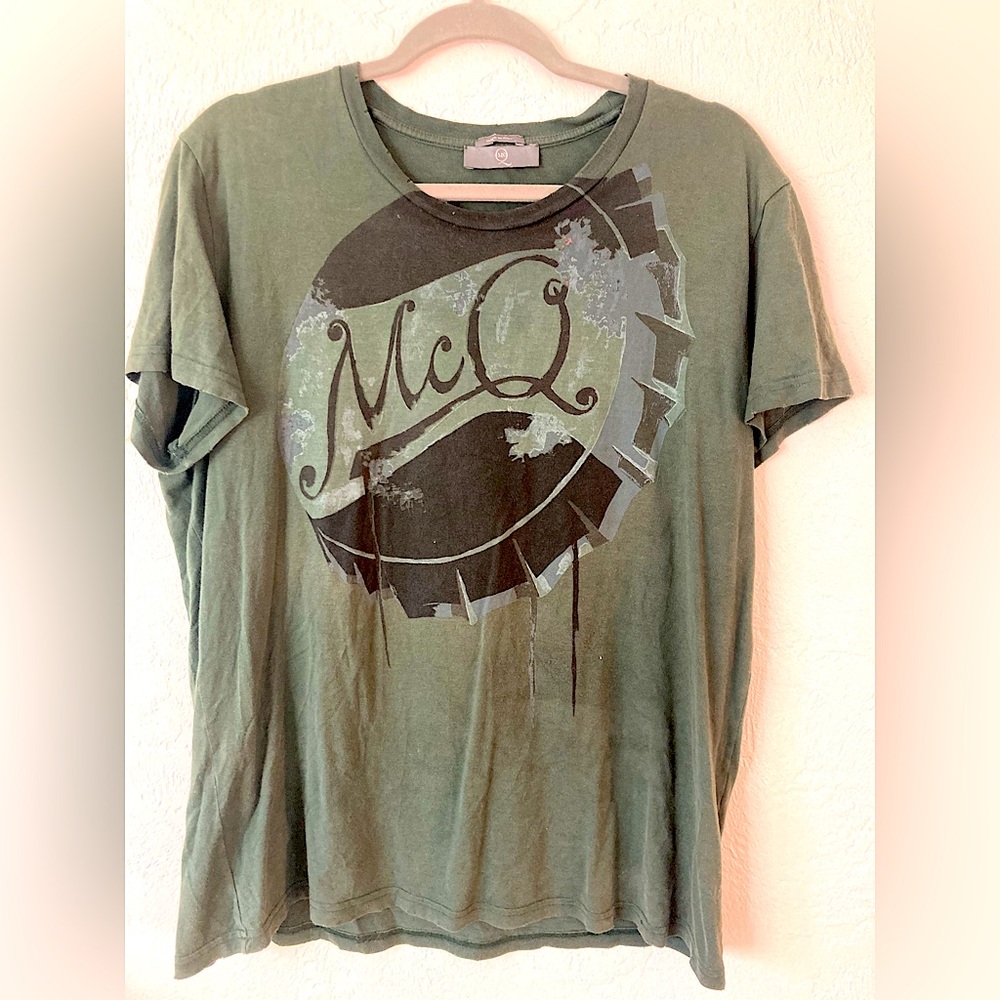Alexander McQueen T-Shirt Rare Design